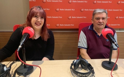 Els membres del Centro Aragonés de Sabadell Paula Muñoz i Javier Ortega |Mireia Sans